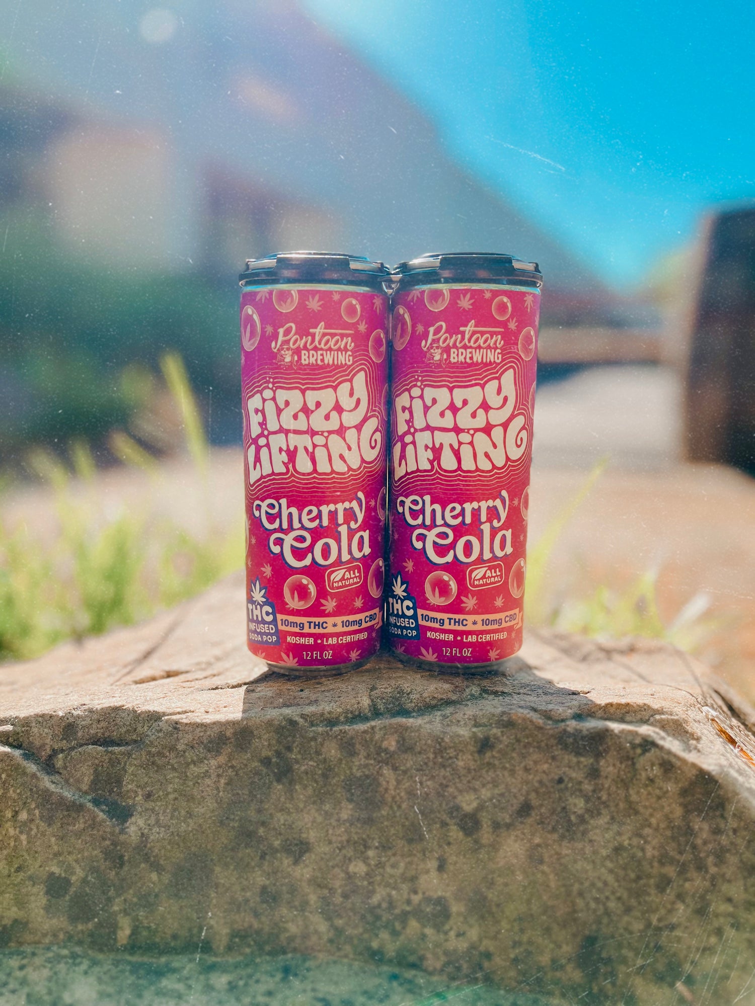 Fizzy Lifting Cherry Cola THC Soda